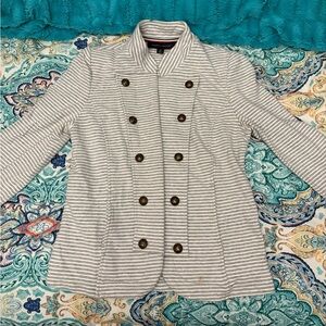 Tommy Hilfiger Women’s Double Breasted Cotton Blazer